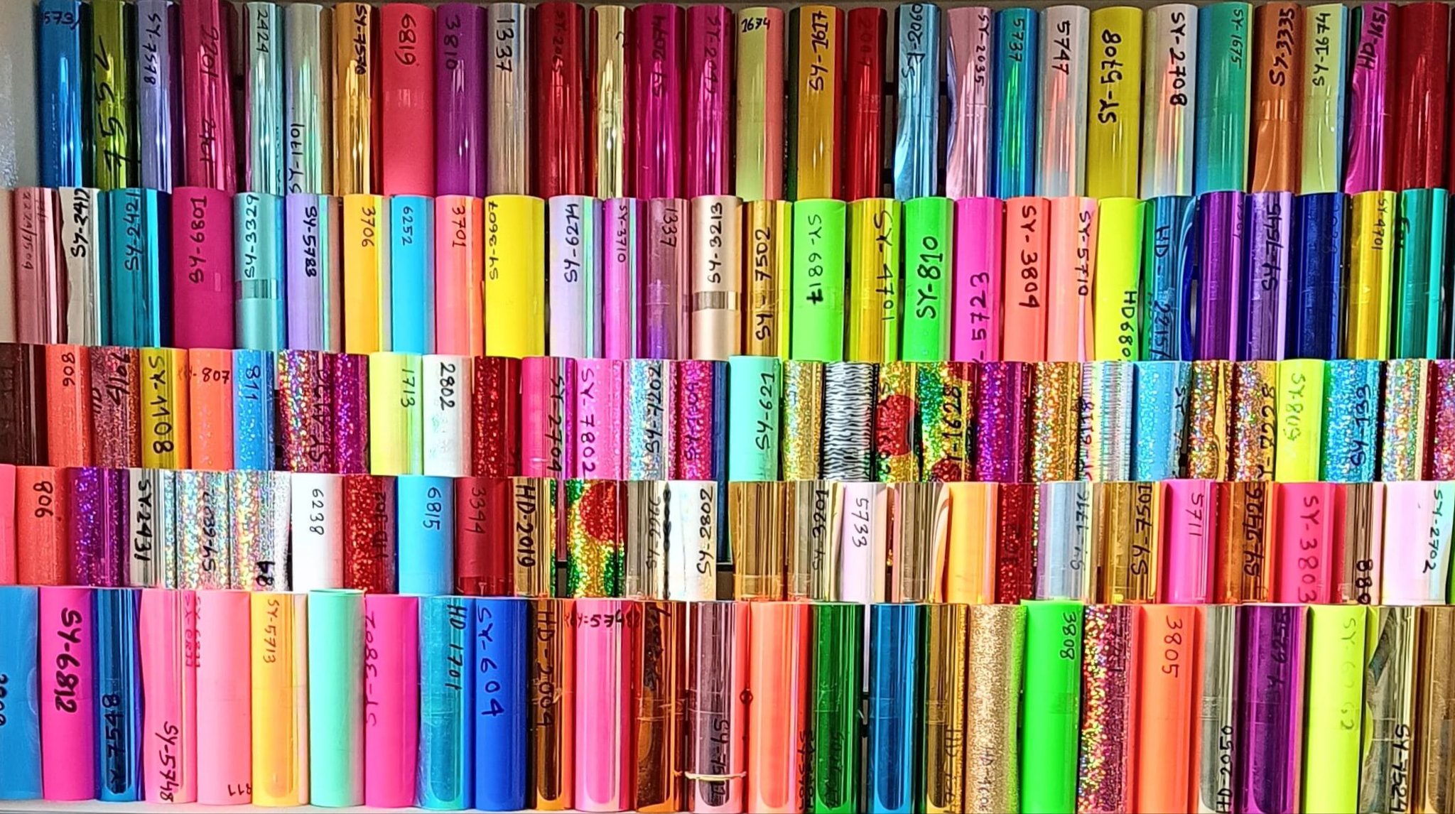 PET Film Colour Selection